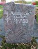 Grabstein Charlotte Baumgardt, Friedhof Häslach Grabstein Charlotte Baumgardt, Friedhof Häslach